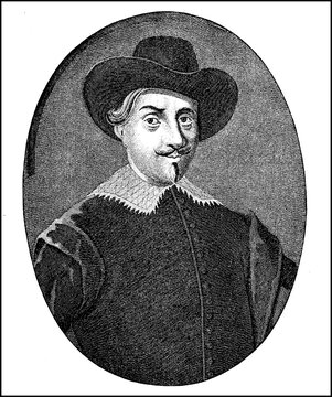 Antonio van Diemen, Anton, Anthonie, Anthony, Antonius, 1593, 19 April 1645, was Governor General of the Dutch Indies, Historical, digitally restored reproduction of a 19th century original, exact date unknown