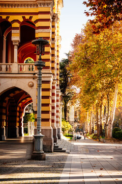Georgian National Opera and Ballet Theater in Tbilisi, Georgia.