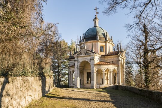Chapel IV, Sacred Mount of Varese Sanctuary, Baroque, UNESCO World Heritage Site, Varese, Lombardy, Italy