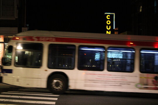 Bus On The Street