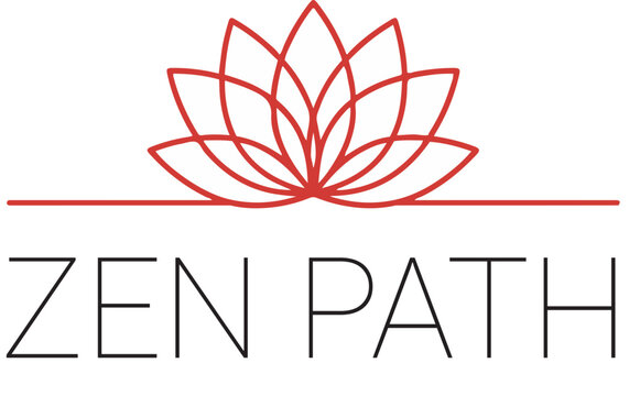 Zen Path Minimal Nature Logo