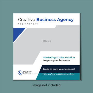 creative business agency social media post design