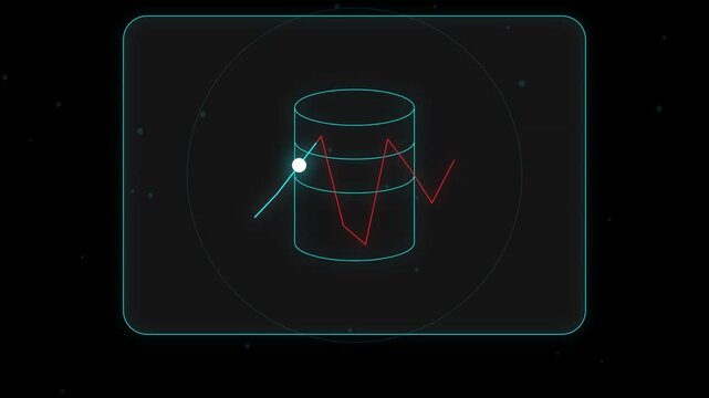Database Security Patch Animation Showing Vulnerability Fix and System Maintenance for Server Protection