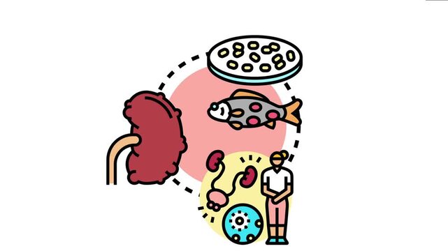 Prions causing infection affected organs like brain and kidney, diagnostic tools, and potential transmission through food sources or contaminated medical instruments