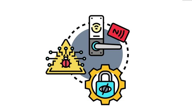Protected customer access platform concept digital security, data privacy, and controlled entry using advanced technology and secure authentication measures