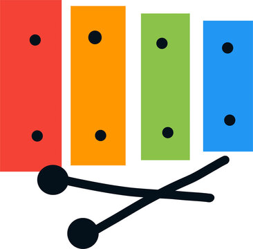 vector illustration of a musical instruments