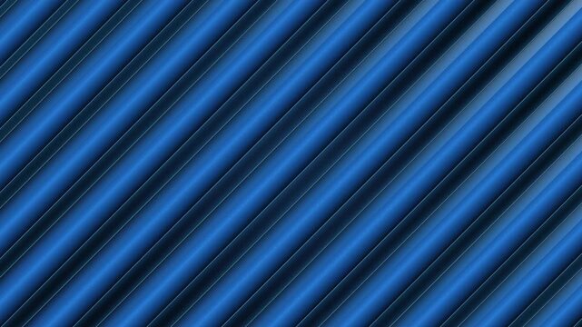 Dynamic Blue Diagonal Stripes Motion Background Loop Featuring Smooth Parallel Lines Moving Across A Dark Screen Seamlessly Rendered In High Definition For Modern Corporate And Digital Video Projects
