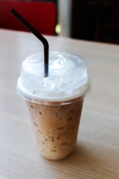 coffee , iced coffee or iced latte coffee or iced cappuccino coffee