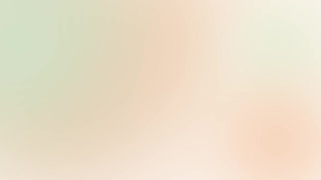 Warm peach and sage soft gradient background for elderly care and welfare, seamless loop