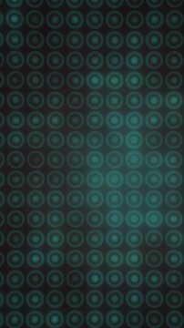 Vertical video: Power pulse starting teal ringed panel glowing and drifting halo