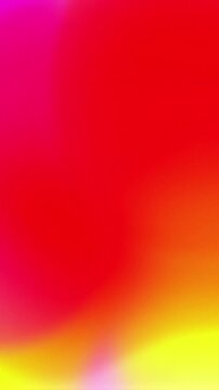 Vertical video: Blurred gradient shifting after light pulse, brightening upward to evoke backlight