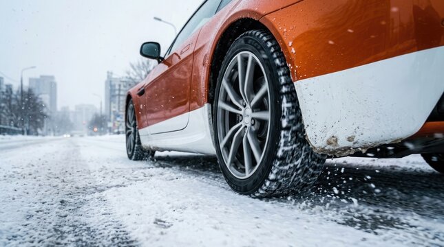 The first day of winter brings a blanket of snow transforming the landscape into a serene and frosty spectacle with vehicles