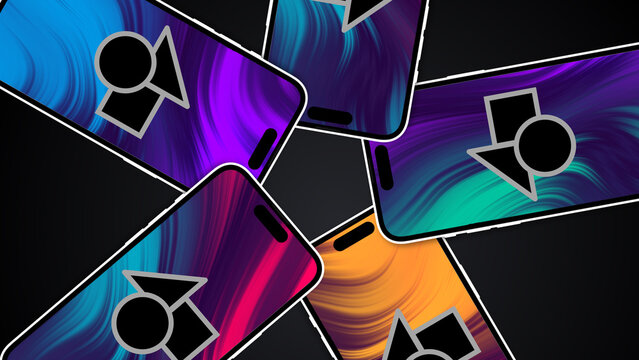 Creative Devices Mobile 10 &ndash; Animated Smartphone Mockups, Mobile Screen Presentations, Creative Phone Displays and Modern Technology Motion Graphics for Professional Video Editing