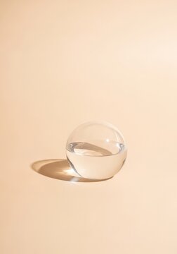 Superficie minimalista de acabado suave y uniforme en tonos arena y beige claro, ideal para fondos elegantes con luz natural difuminada, matte, peaceful, elegant