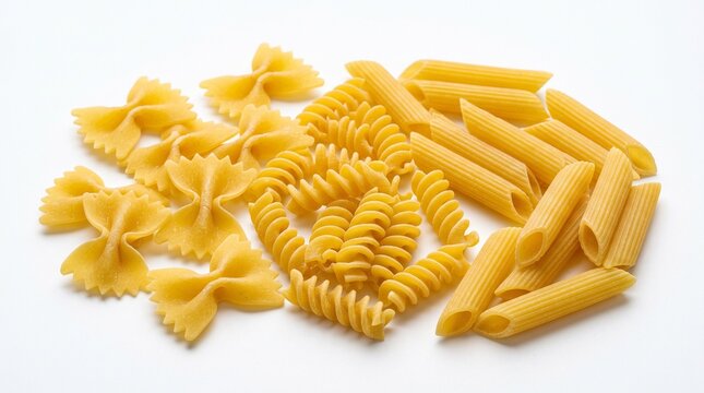 penne fusilli farfalle bow tie rotini italian food durum wheat semolina carbohydrates dinner ingredients lunch ideas meal prep pantry staples grocery items cooking ingredients