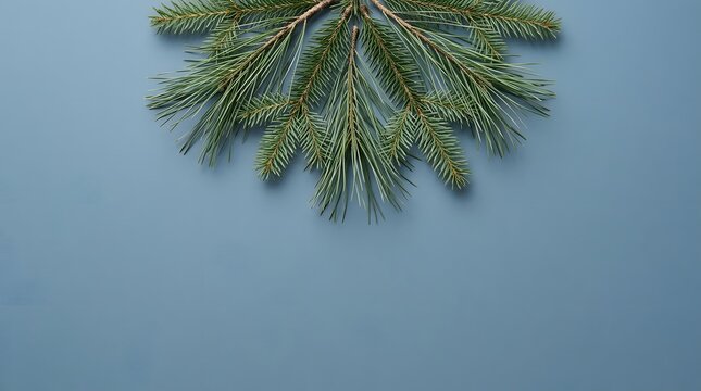 Looking up through lush green canopy of tropical palm trees against a bright blue sky