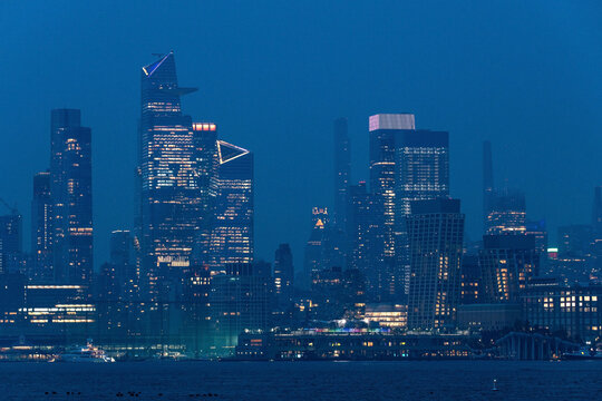 New York City Skyline at Blue Hour