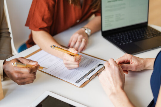 Filling the business form
