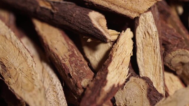 Licorice Root Glycyrrhiza Korean Herbal Medicine Traditional Medicine Ingredient Korea 감초 한약재 한약재료 약초 한방 한의학 전통의학 한국