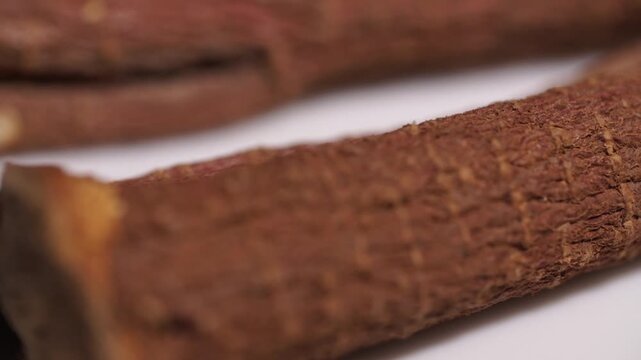 Licorice Root Licorice Stick Glycyrrhiza Korean Herbal Medicine Traditional Medicine Ingredient Korea 감초 감초통뿌리 통감초 한약재 한약재료 약초 한방 한의학 전통의학 한국