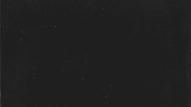 Black Vintage Stop Motion Paper Textured Background Loop
Stop motion animation of a vintage old movie with blackgrunge dust texture background seamless looping