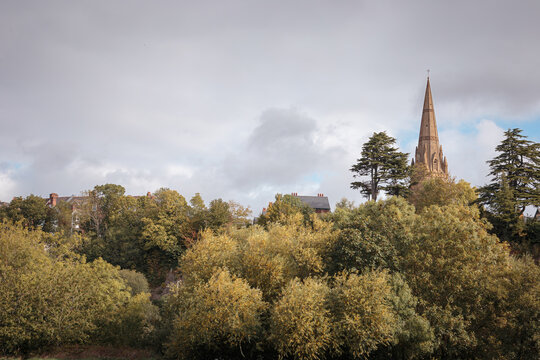 Exeter Devon October 2026 featuring autumn streets, riverside paths, historic architecture and seasonal colour across the city and surrounding areas
