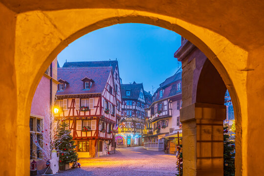 Colmar christmas decoration in France