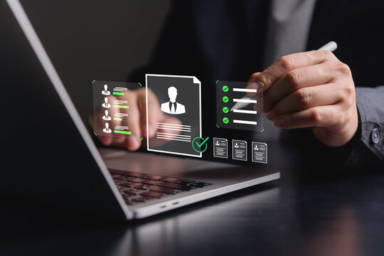 Digital Recruitment and Candidate Screening with Online Resume Checklist