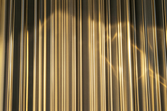 Vertical Narrow Fluted Architectural Glass Texture