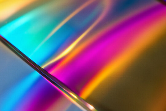 Dichroic Glass Color-Shifting Light Refraction Golden Hour Glow