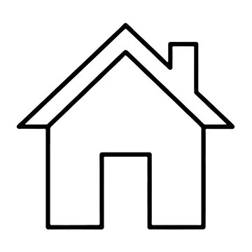 home icon isolated PNG transparent