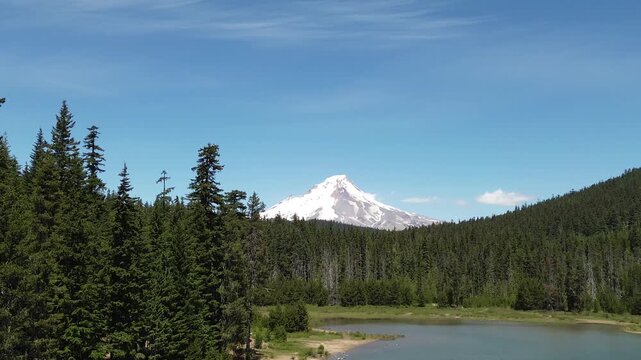 Over Frog Lake, Oregon
