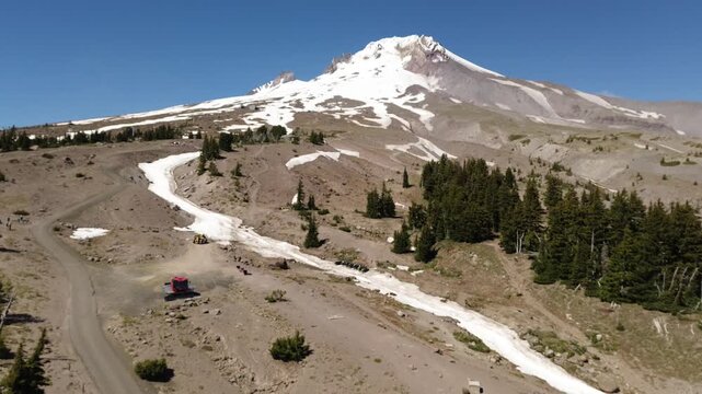 Mt Hood road - Oregon