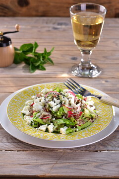 Radish Salad with Quinoa