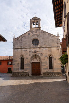 Church of Santa Maria della Fratta, a 14th-century building located in San Daniele del Friuli. Italy