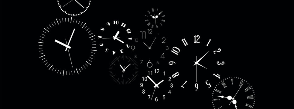 background with time	