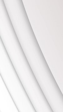 Vertical video: On play three diagonal panels sliding right, shifting soft shadows for parallax