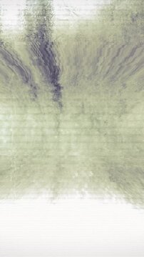 Vertical video: Smear starting, tree band showing horizon while lines and blocks moving for study