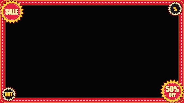 Discount Starburst Coupon Badges Green Screen Overlay with Dashed Cut Lines
