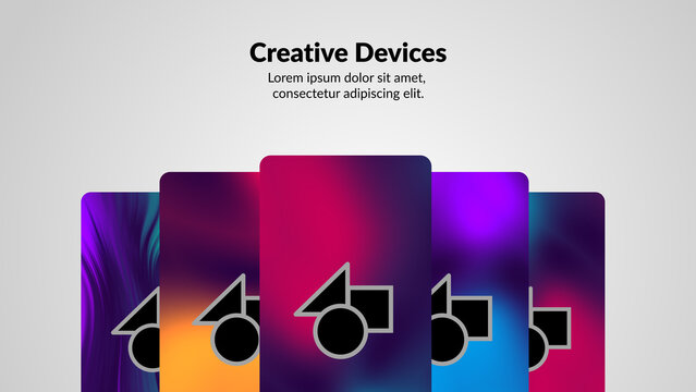 Creative Devices Website 4 &ndash; Animated Website Mockups, Responsive Web Design Presentations, Creative Screen Displays and Modern Digital Motion Graphics for Professional Video Editing