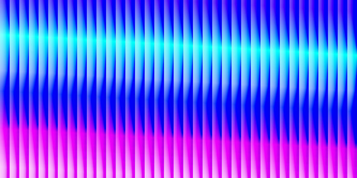 Vertical gradient stripes in vibrant blue, cyan, and magenta hues