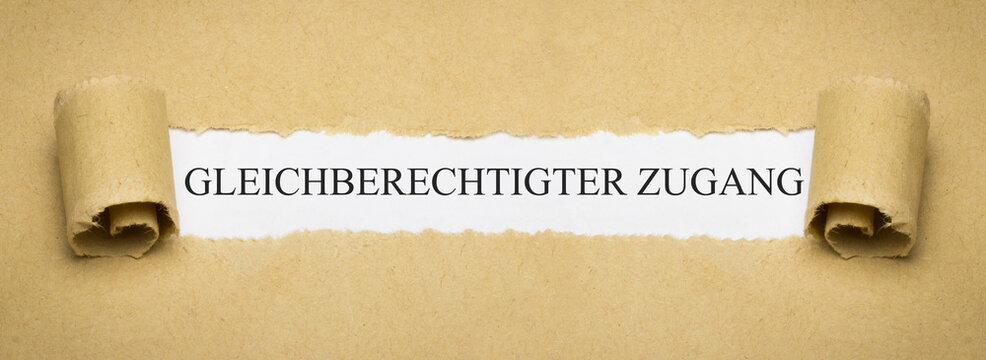 Gleichberechtigter Zugang