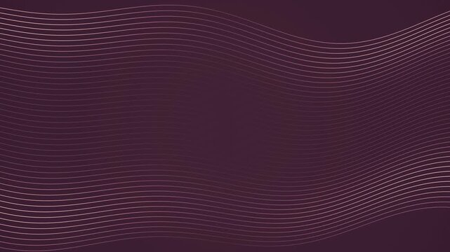 Rose gold flowing filaments with a soft plum glow