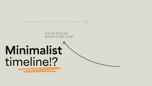 Graphic Path Minimalist Timeline