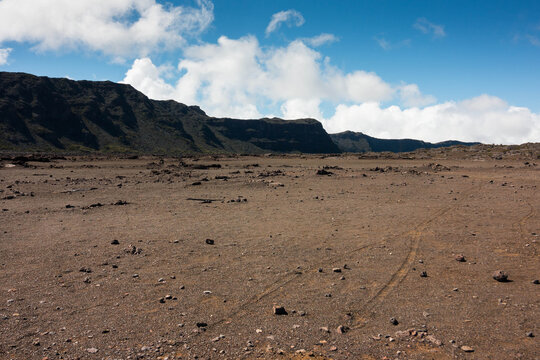 Landscape of Plaine des Sables, R&eacute;union Island, France