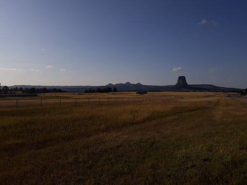 Approaching Devils Tower