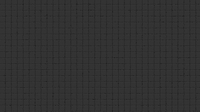 Dark Gray Abstract Grid Texture Background Loop