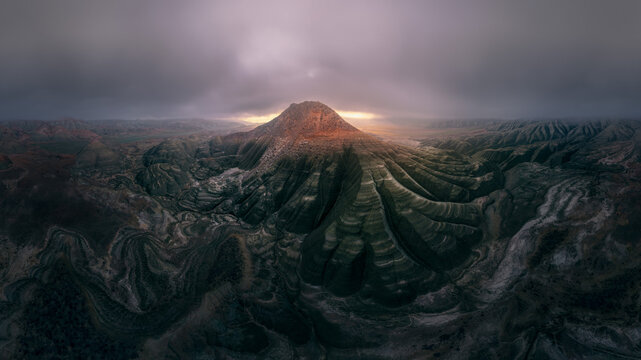 Nallihan Badlands at Sunrise