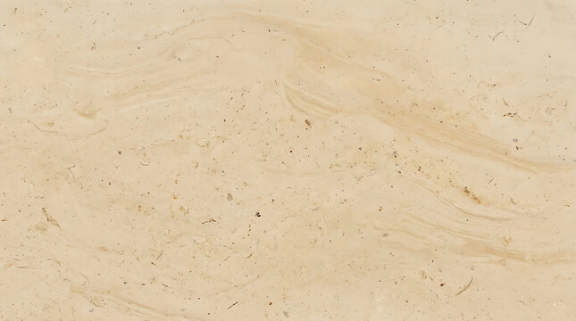 Golden beige limestone texture with natural mineral veins and fine speckled particles showing smooth sedimentary rock surface patterns for architectural interior wall cladding or flooring material bac