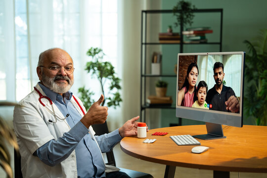 Experienced Indian Doctor Providing Online Pediatric Consultation for Infant
